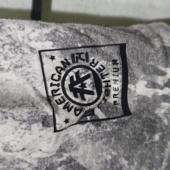 American Fighter‎ Gray Graphic T-Shirt Large - Picture 4 of 6